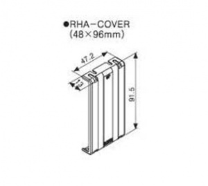 RHA-COVER Задняя крышка для регуляторов температуры Autonics