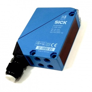WT34-R210 Фотоэлектрический бесконтактный выключатель, реле SPDT, изолированный, свет / темнота селектор переключения, 1019232 SICK