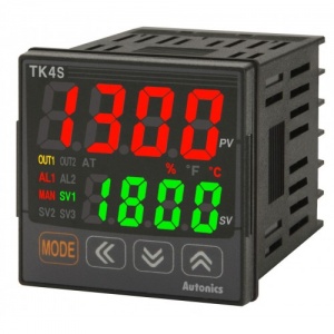 TK4S-24RR 100-240 VAC температурный контроллер (ПИД,48х48, вых. сигн.1+вых. сигн.2,выход реле) Autonics