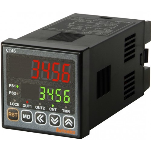 CT4S-1P4 AC100-240V счётчик-таймер Autonics