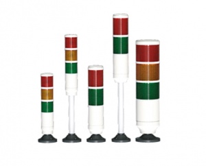 MT4B-3CLP-RYG 220-240VAC Сигнальная колонна, d 45мм, 3 секции, красный, желтый, зеленый Autonics