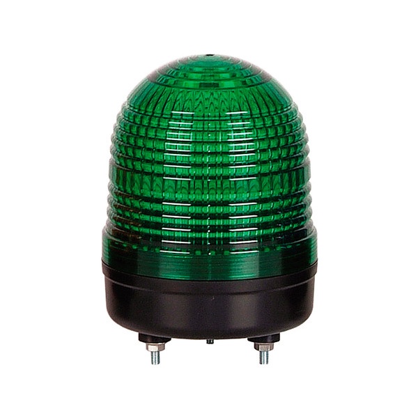 MS86L-FFF 90-240VAC, G cветосигнальная светодиодная лампа Д86мм зелёный,постоянное/мигающее свечение Autonics