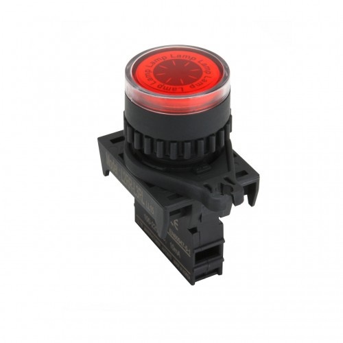 L2RR-L3RD (MC2-PIFR-D) контрольная лампа красная (плоская головка) Autonics