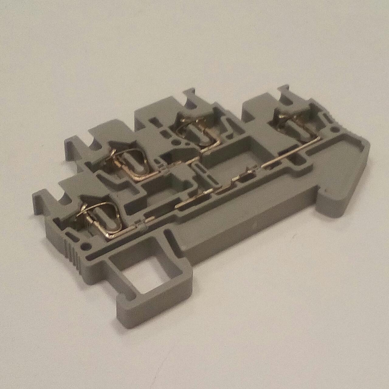 STTB 2,5 Двухъярусная пружинная клемма, сечение: 0,08 мм² - 4 мм², AWG ...