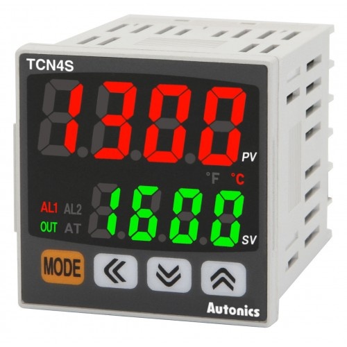 TCN4S-24R температурный контроллер с ПИД-регулятором, Ш48хВ48 Autonics
