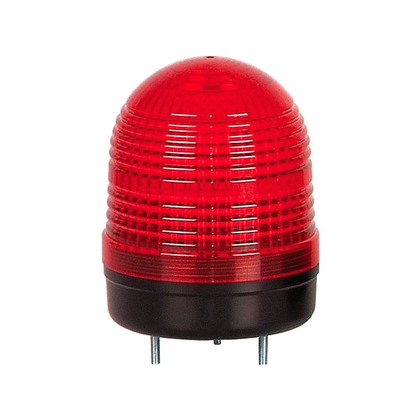 MS86L-FFF 90-240VAC, R cветосигнальная светодиодная лампа Д86мм красный,постоянное/мигающее свечение Autonics
