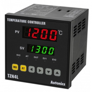 TZN4L-14C температурный контроллер с ПИД-регулятором, 4 разряда, 1 вых. 4..20 mA +1 аварийный Autonics