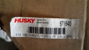 ТПА HUSKY GL 300 P100/120 E100 1998г-продажа шнек диаметр 100мм в упаковке