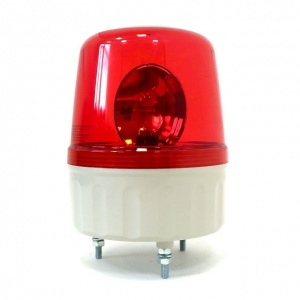 AVGB-20-R 220VAC сигнальный маячок d-135мм красный (вращение+зуммер) Autonics