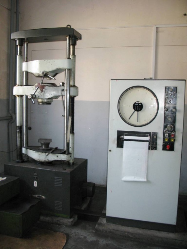 Испытательная (разрывная) машина Heckert EDZ-40 купить Б/У в Ярославле ...