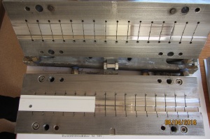 фильеру(бегет) с вакуумным калибратором на экструзионную линию для производства багета для натяжных потолков