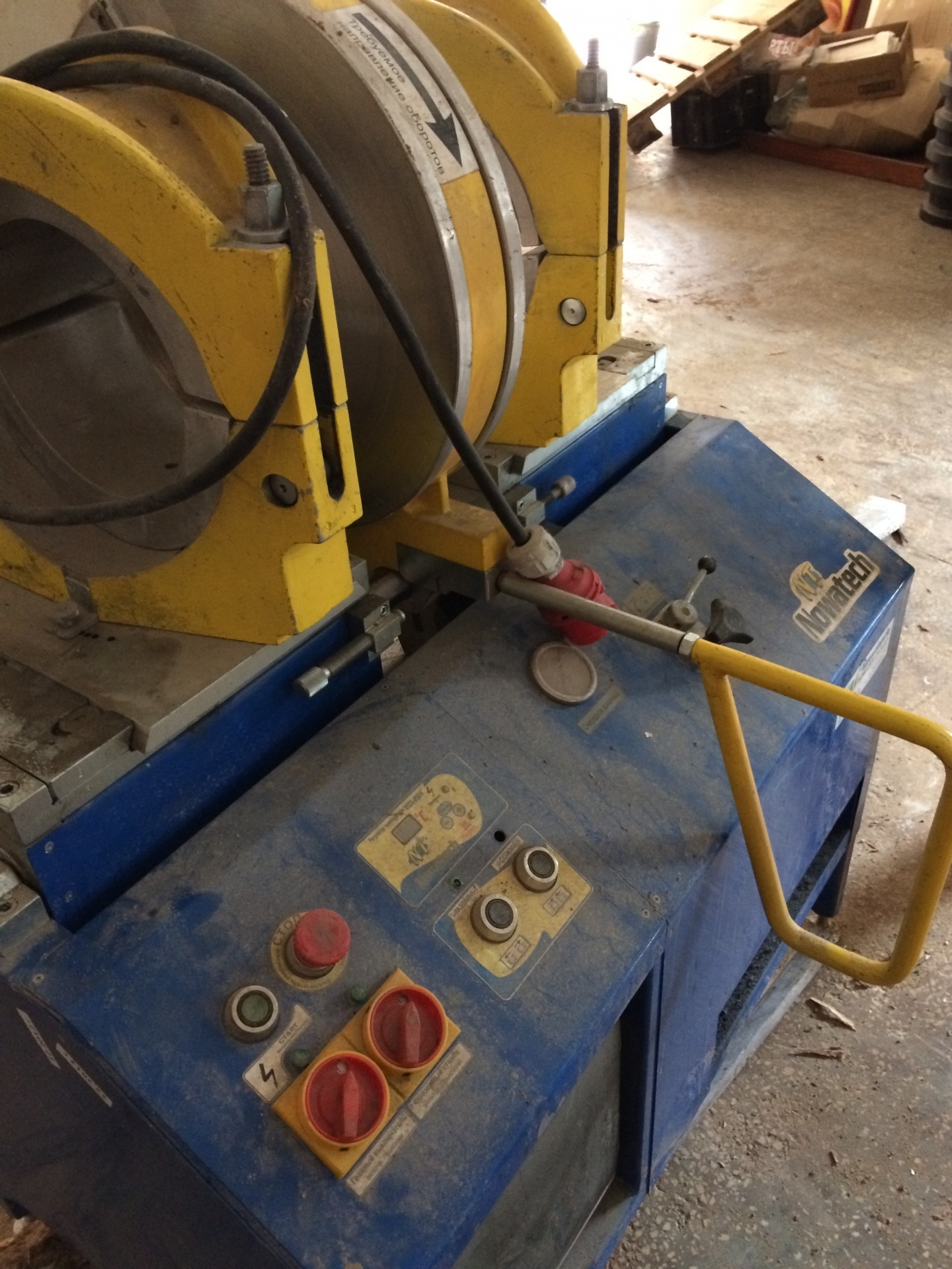 Оборудование для производства тройников, поворотов, и т.д. из труб ПВД ...