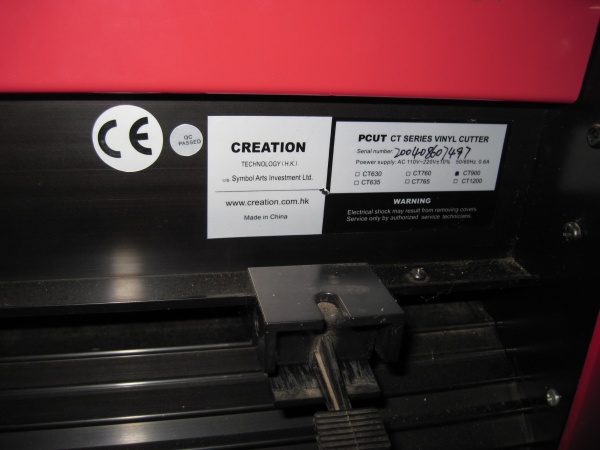 Режущий плоттер Creation CT-900