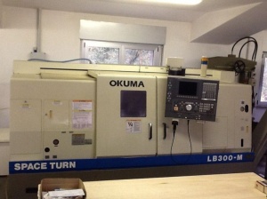 OKUMA LB 300 DP 1000 Горизонтальный токарный станок