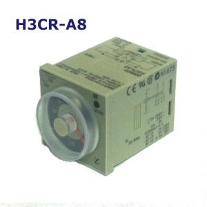 H3CR-A8 Реле времени 0,05с÷300ч, DPDT, 250В AC/5A, 100÷240ВAC