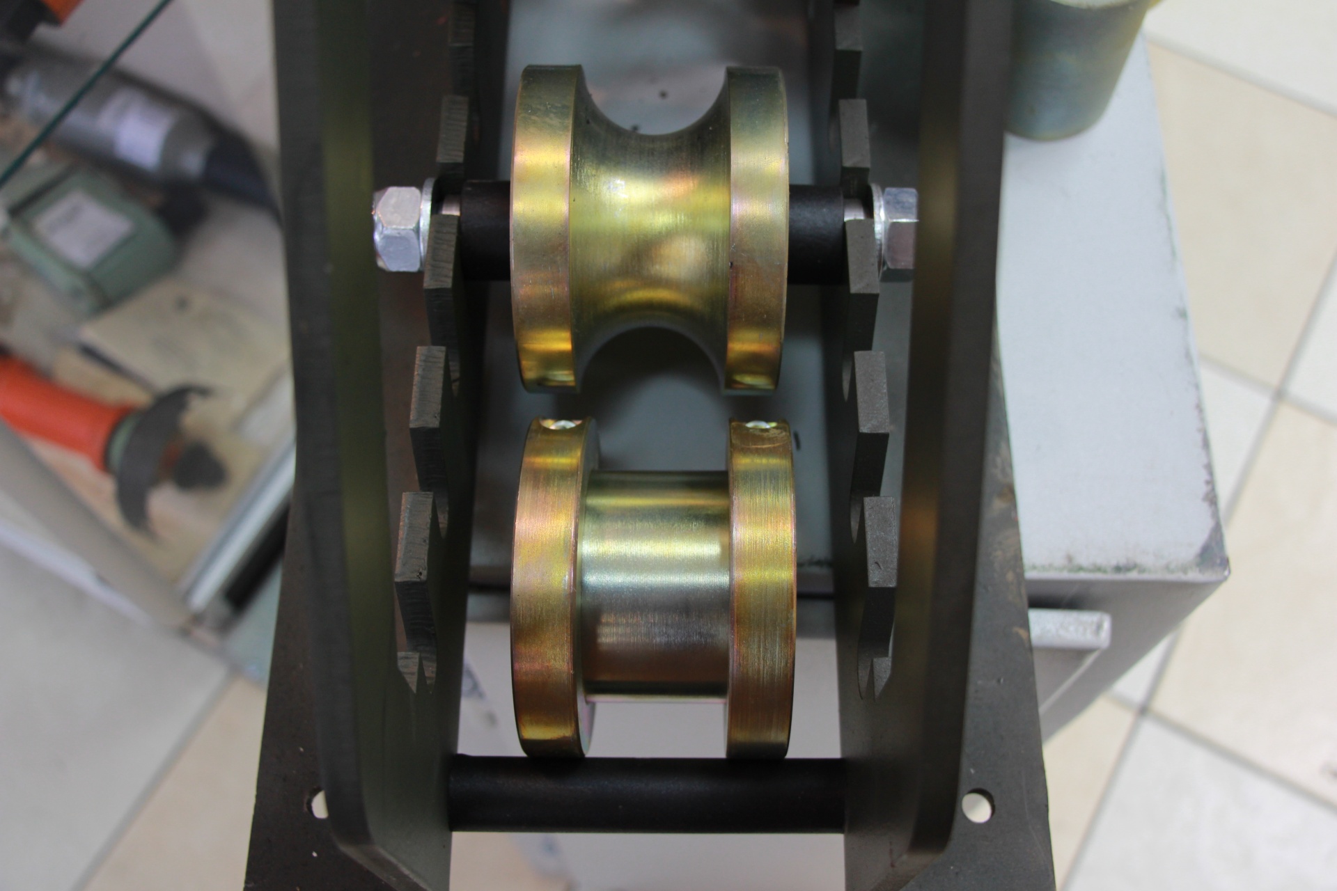 Станок трубогибочный (профилегибочный) ручной Победит Т-60. Трубогиб ...