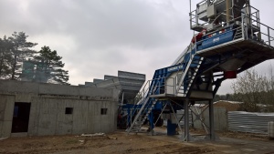 новый бетонный завод NISBAU EUROMIX 100