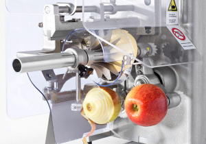 Машина для чистки, нарезания, удаления сердцевины яблок 70-100 кг/час