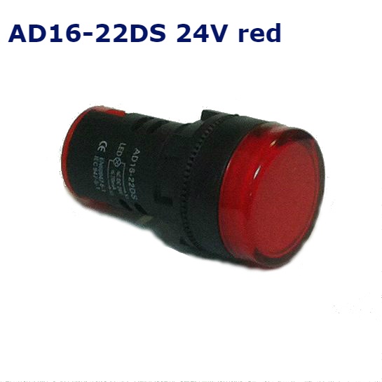 AD16-22DS 24V red Индикаторная лампа светодиодная