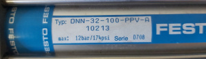 Пневмоцилиндр DNN-32-100-PPV-A (FESTO), цена 8000 руб