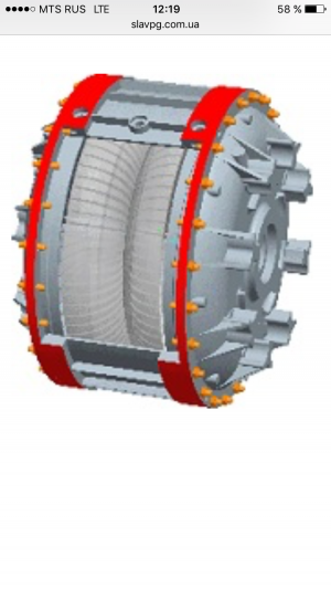 Гидромуфта ГПЭ-480х2Э