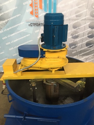 Бетоносмеситель принудительного типа ЭСТ-500 (450л.)