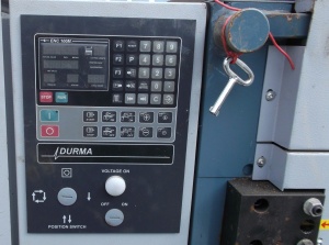 Станок - Гильотина электромеханическая Durma MS-25 (2013 г.) - 2 раза только работали