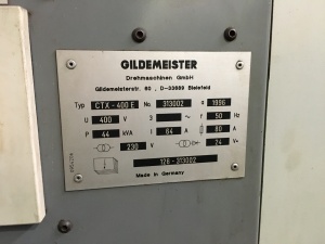 DMG Gildemeister CTX 400 E Токарный станок с ЧПУ