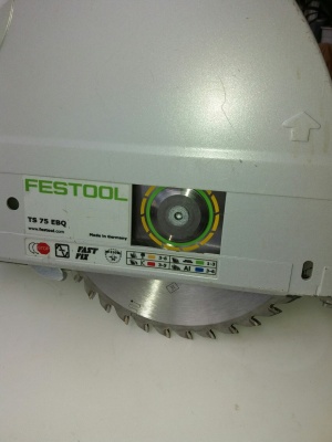 Циркулярную пилу "festool" TL TS 75 EBQ-Plus 230V