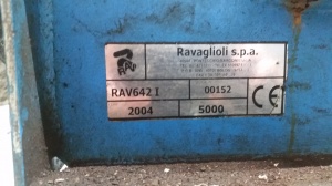 Подъемник ножничный для "сход-развала" RAV 642 I