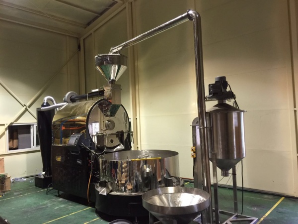 Промышленный ростер для обжарки кофе на 300 кг