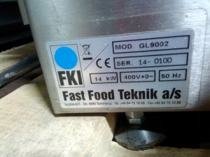 Гриль контактный FKI GL-9002