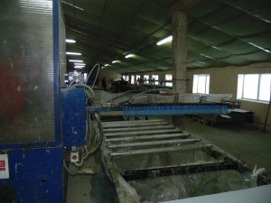 Линия по производству сэндвич панелей 9 м. (полуавтомат)