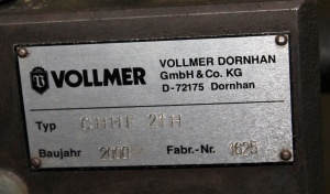 Vollmer CHHF 21 H