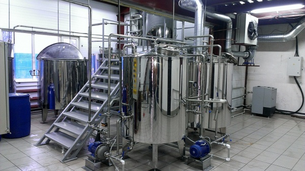 Пивоваренный завод 1000 литров за варку