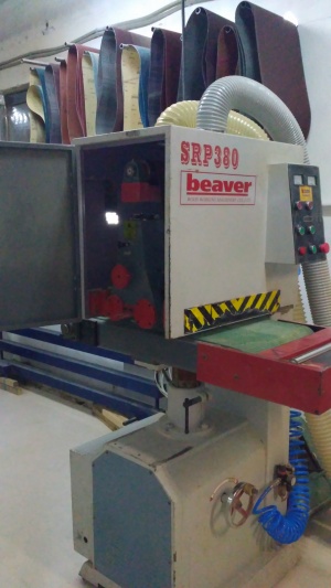 Калибровально шлифовальный станок SRP 380 Beaver