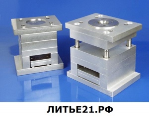 Пресс-форма для литья металлов и полимеров
