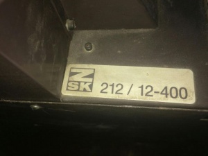 Вишивальна машина ZSK MSCD "212"