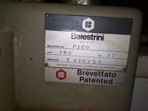 Шипорезный станок PICO Balestrini