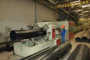 Экструзионная линия PME 630 для производства ПЭ труб до 630 мм