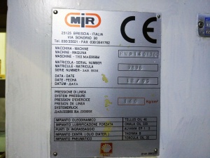 Термопластавтомат MIR RMP 140-1360