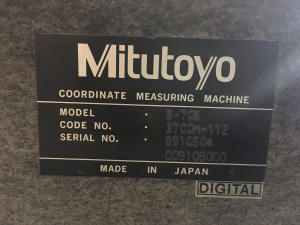 Измерительная машина Mitutoyo B 706