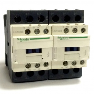 LC2D38X7 Реверсивный контактор TeSys D, 3P (3 NO), AC-3, 440 В 38 A, обмотка катушки 600 В