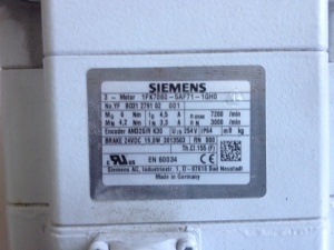 Сервомотор Siemens 1fk7063-5af71-1gh0/1gg0/1gb2