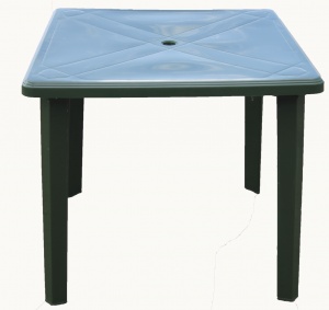 Пресс-форма пластиковый стол квадратный