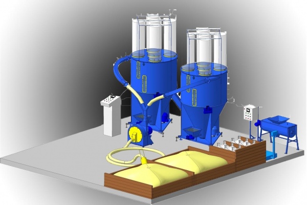 Комбикормовый мини-завод (Установка приготовления рассыпного комбикорма)