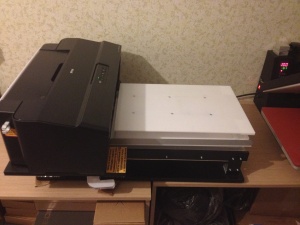 Текстильный (планшетный) принтер формата А3+