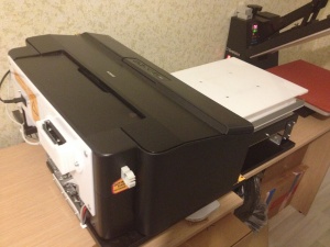 Текстильный (планшетный) принтер формата А3+