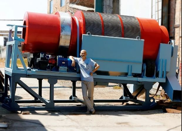 Скруббер бутара чертеж