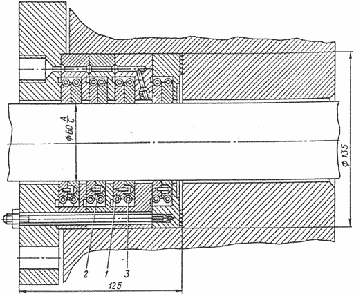 Сальник ∅ 60-4 на компрессор 4М10-40/70